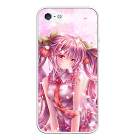 Чехол для iPhone 5/5S матовый с принтом Hatsune Miku в городе Новоалтайск, Силикон | Область печати: задняя сторона чехла, без боковых панелей | anime | character | geisha | hatsune miku | japan | kimono | manga | style | аниме | вокалоид | девушки | манга | мульт | оружие | сёдзё | сериал | хатсуне мику