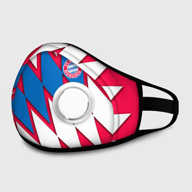 Маска из неопрена с принтом FC Bayern Munchen 2019 в городе Новоалтайск, неопрен 100% | Форма огибающая нос. Резинки для ушей с дополнительной резинкой на затылке. Клапан для выдоха для активного дыхания при занятиях спортом. Эластичный материал маски и окантовки для лучшего растяжения и прилегания маски.  | Тематика изображения на принте: bayern | football | munchen | бавария | бундеслига | мюнхен | спорт | футбол | футбольный клуб