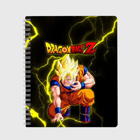 Тетрадь с принтом Dragon Ball (2) в городе Новоалтайск, 100% бумага | 48 листов, плотность листов — 60 г/м2, плотность картонной обложки — 250 г/м2. Листы скреплены сбоку удобной пружинной спиралью. Уголки страниц и обложки скругленные. Цвет линий — светло-серый
 | anime | ball | dragon | dragon ball | manga | son goku | аниме | дракон | жемчуг | жемчуг дракона | манга | мяч | сон гоку