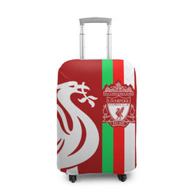 Чехол для чемодана 3D с принтом Liverpool (3) в городе Новоалтайск, 86% полиэфир, 14% спандекс | двустороннее нанесение принта, прорези для ручек и колес | champions | england | league | liverpool | англия | ливерпуль | лига | чемпионов