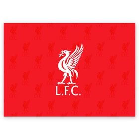 Поздравительная открытка с принтом Liverpool (4) в городе Новоалтайск, 100% бумага | плотность бумаги 280 г/м2, матовая, на обратной стороне линовка и место для марки
 | Тематика изображения на принте: champions | england | league | liverpool | англия | ливерпуль | лига | чемпионов