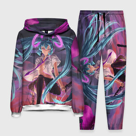 Мужской костюм 3D (с толстовкой) с принтом Geisga Hatsune Miku в городе Новоалтайск,  |  | Тематика изображения на принте: anime | character | geisha | hatsune miku | japan | kimono | manga | style | аниме | вокалоид | девушки | манга | мульт | оружие | сёдзё | сериал | хатсуне мику