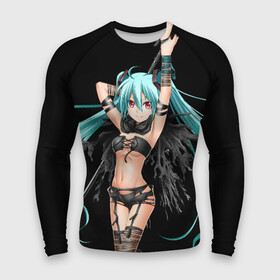 Мужской рашгард 3D с принтом Мику Хацунэ в городе Новоалтайск,  |  | anime | character | geisha | hatsune miku | japan | kimono | manga | style | аниме | вокалоид | девушки | манга | мульт | оружие | сёдзё | сериал | хатсуне мику