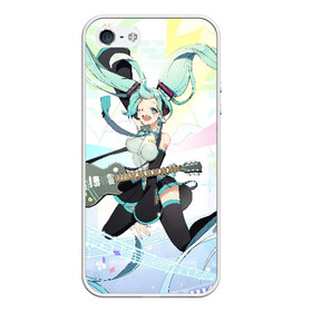 Чехол для iPhone 5/5S матовый с принтом Hatsune Miku в городе Новоалтайск, Силикон | Область печати: задняя сторона чехла, без боковых панелей | anime | character | geisha | hatsune miku | japan | kimono | manga | style | аниме | вокалоид | девушки | манга | мульт | оружие | сёдзё | сериал | хатсуне мику