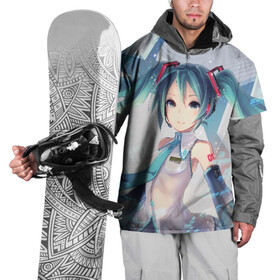 Накидка на куртку 3D с принтом МИКУ ХАЦУНЭ | MIKU HATSUNE в городе Новоалтайск, 100% полиэстер |  | Тематика изображения на принте: anime | character | geisha | hatsune miku | japan | kimono | manga | style | аниме | вокалоид | девушки | манга | мульт | оружие | сёдзё | сериал | хатсуне мику