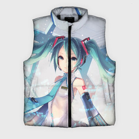 Мужской жилет утепленный 3D с принтом МИКУ ХАЦУНЭ  MIKU HATSUNE в городе Новоалтайск,  |  | Тематика изображения на принте: anime | character | geisha | hatsune miku | japan | kimono | manga | style | аниме | вокалоид | девушки | манга | мульт | оружие | сёдзё | сериал | хатсуне мику