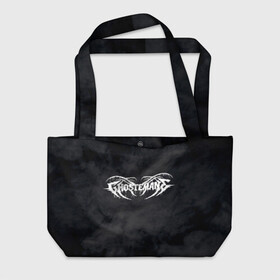 Пляжная сумка 3D с принтом GHOSTEMANE в городе Новоалтайск, 100% полиэстер | застегивается на металлическую кнопку; внутренний карман застегивается на молнию. Стенки укреплены специальным мягким материалом, чтобы защитить содержимое от несильных ударов
 | eric whitney | ghostemane