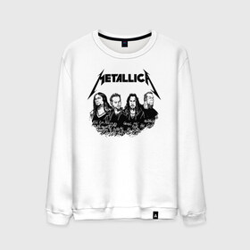 Мужской свитшот хлопок с принтом Metallica в городе Новоалтайск, 100% хлопок |  | metalica | metallica | группа | джеймс хэтфилд | кирк хэмметт | ларс ульрих | метал | металика | металлика | миталика | музыка | роберт трухильо | рок | трэш | трэшметал | хард | хеви