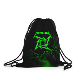 Рюкзак-мешок 3D с принтом Metallica в городе Новоалтайск, 100% полиэстер | плотность ткани — 200 г/м2, размер — 35 х 45 см; лямки — толстые шнурки, застежка на шнуровке, без карманов и подкладки | metalica | metallica | группа | джеймс хэтфилд | кирк хэмметт | ларс ульрих | метал | металика | металлика | миталика | музыка | роберт трухильо | рок | трэш | трэшметал | хард | хеви