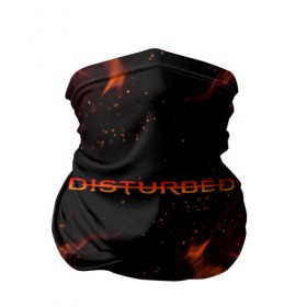 Бандана-труба 3D с принтом DISTURBED (НА СПИНЕ) в городе Новоалтайск, 100% полиэстер, ткань с особыми свойствами — Activecool | плотность 150‒180 г/м2; хорошо тянется, но сохраняет форму | disturbed | дистурбед