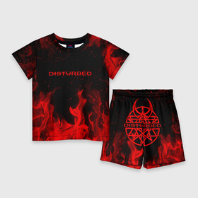 Детский костюм с шортами 3D DISTURBED (НА СПИНЕ): в городе Новоалтайск, | | disturbed | дистурбед