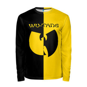Мужской лонгслив 3D с принтом WU TANG CLAN в городе Новоалтайск, 100% полиэстер | длинные рукава, круглый вырез горловины, полуприлегающий силуэт | wu tang | wu tang clan | ву танг | ву танг клан