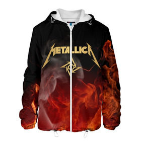 Мужская куртка 3D с принтом METALLICA в городе Новоалтайск, ткань верха — 100% полиэстер, подклад — флис | прямой крой, подол и капюшон оформлены резинкой с фиксаторами, два кармана без застежек по бокам, один большой потайной карман на груди. Карман на груди застегивается на липучку | metallica | rock | джеймс хэтфилд | джейсон ньюстед | дэйв мастейн | кирк хэмметт | клифф бёртон | ларс ульрих | металлика | музыка | роберт трухильо | рок
