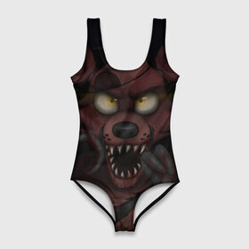 Купальник-боди 3D с принтом Five Nights At Freddys в городе Новоалтайск, 82% полиэстер, 18% эластан | Круглая горловина, круглый вырез на спине | five nights at freddys | fnaf | аниматроники | игра | компьютерная игра | фнаф | фредди