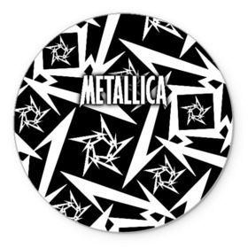 Коврик для мышки круглый с принтом Metallica в городе Новоалтайск, резина и полиэстер | круглая форма, изображение наносится на всю лицевую часть | metalica | metallica | группа | джеймс хэтфилд | кирк хэмметт | ларс ульрих | метал | металика | металлика | миталика | музыка | роберт трухильо | рок | трэш | трэшметал | хард | хеви