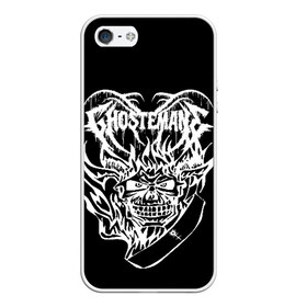 Чехол для iPhone 5/5S матовый с принтом Ghostemane в городе Новоалтайск, Силикон | Область печати: задняя сторона чехла, без боковых панелей | мистика | музыка | оккультизм | эзотерика | эрик уитни