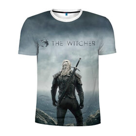 Мужская футболка 3D спортивная с принтом The Witcher в городе Новоалтайск, 100% полиэстер с улучшенными характеристиками | приталенный силуэт, круглая горловина, широкие плечи, сужается к линии бедра | Тематика изображения на принте: ciri | henry cavill | netflix | the witcher | ведьмак | витчер | генри кавилл | нетфликс | цири