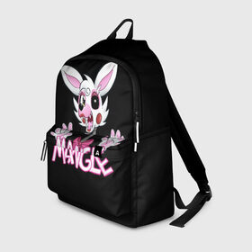 Рюкзак 3D с принтом Fnaf Mangle в городе Новоалтайск, 100% полиэстер | лямки с регулируемой длиной, сверху петелька, чтобы рюкзак можно было повесить на вешалку. Основное отделение закрывается на молнию, как и внешний карман. Внутри два дополнительных кармана, один из которых закрывается на молнию. По бокам два дополнительных кармашка | 4 | animation | bonnie | chica | fnaf | foxy | freddy | funny | horror | pizza | scary | sfm | бонни | майк | ночей | пять | ужас | фокси | фредди | чика | шмидт