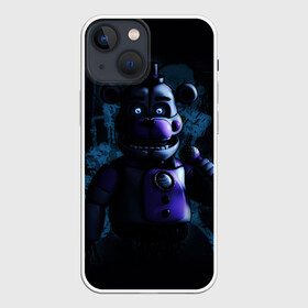 Чехол для iPhone 13 mini с принтом Five Nights at Freddy в городе Новоалтайск,  |  | 4 | animation | bonnie | chica | fnaf | foxy | freddy | funny | horror | pizza | scary | sfm | бонни | майк | ночей | пять | ужас | фокси | фредди | чика | шмидт