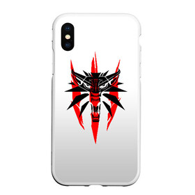 Чехол для iPhone XS Max матовый с принтом ВЕДЬМАК 3 в городе Новоалтайск, Силикон | Область печати: задняя сторона чехла, без боковых панелей | geralt | the witcher | the witcher wild hunt | ведьмак | геральт
