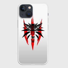 Чехол для iPhone 13 mini с принтом ВЕДЬМАК 3 в городе Новоалтайск,  |  | geralt | the witcher | the witcher wild hunt | ведьмак | геральт