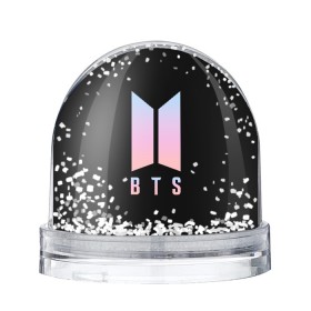 Снежный шар с принтом BTS (НА СПИНЕ) в городе Новоалтайск, Пластик | Изображение внутри шара печатается на глянцевой фотобумаге с двух сторон | bangtan boys | bts | бтс