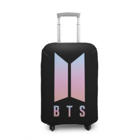 Чехол для чемодана 3D с принтом BTS (НА СПИНЕ) в городе Новоалтайск, 86% полиэфир, 14% спандекс | двустороннее нанесение принта, прорези для ручек и колес | bangtan boys | bts | бтс
