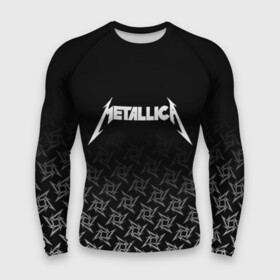 Мужской рашгард 3D с принтом METALLICA в городе Новоалтайск,  |  | metallica | металлика