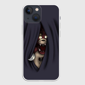 Чехол для iPhone 13 mini с принтом Five Nights at Freddy в городе Новоалтайск,  |  | 4 | animation | bonnie | chica | fnaf | foxy | freddy | funny | horror | pizza | scary | sfm | бонни | майк | ночей | пять | ужас | фокси | фредди | чика | шмидт
