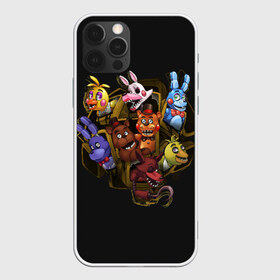Чехол для iPhone 12 Pro Max с принтом Five Nights at Freddy в городе Новоалтайск, Силикон |  | 4 | animation | bonnie | chica | fnaf | foxy | freddy | funny | horror | pizza | scary | sfm | бонни | майк | ночей | пять | ужас | фокси | фредди | чика | шмидт