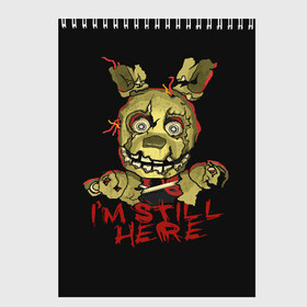Скетчбук с принтом FNAF в городе Новоалтайск, 100% бумага
 | 48 листов, плотность листов — 100 г/м2, плотность картонной обложки — 250 г/м2. Листы скреплены сверху удобной пружинной спиралью | 4 | animation | bonnie | chica | fnaf | foxy | freddy | funny | horror | pizza | scary | sfm | бонни | майк | ночей | пять | ужас | фокси | фредди | чика | шмидт