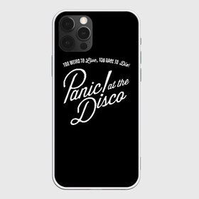 Чехол для iPhone 12 Pro Max с принтом PANIC! AT THE DISCO в городе Новоалтайск, Силикон |  | Тематика изображения на принте: panic | panic at the disco | paniс | patd | райан росс