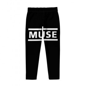 Детские леггинсы 3D с принтом MUSE в городе Новоалтайск, полиэстер 85%, спандекс 15% | эластичный пояс, зауженный крой | Тематика изображения на принте: muse | мюс | мюсе