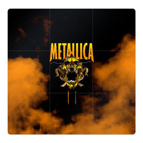 Магнитный плакат 3Х3 с принтом Metallica в городе Новоалтайск, Полимерный материал с магнитным слоем | 9 деталей размером 9*9 см | metalica | metallica | группа | джеймс хэтфилд | кирк хэмметт | ларс ульрих | метал | металика | металлика | миталика | музыка | роберт трухильо | рок | трэш | трэшметал | хард | хеви
