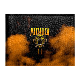 Обложка для студенческого билета с принтом Metallica в городе Новоалтайск, натуральная кожа | Размер: 11*8 см; Печать на всей внешней стороне | Тематика изображения на принте: metalica | metallica | группа | джеймс хэтфилд | кирк хэмметт | ларс ульрих | метал | металика | металлика | миталика | музыка | роберт трухильо | рок | трэш | трэшметал | хард | хеви