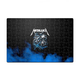 Пазл магнитный 126 элементов с принтом Metallica в городе Новоалтайск, полимерный материал с магнитным слоем | 126 деталей, размер изделия —  180*270 мм | metalica | metallica | группа | джеймс хэтфилд | кирк хэмметт | ларс ульрих | метал | металика | металлика | миталика | музыка | роберт трухильо | рок | трэш | трэшметал | хард | хеви