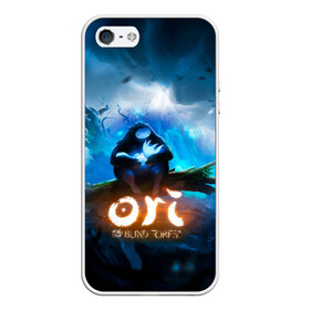 Чехол для iPhone 5/5S матовый с принтом Ori - And The Will Of The Wisp в городе Новоалтайск, Силикон | Область печати: задняя сторона чехла, без боковых панелей | microsoft studios | moon studios | ori | ori and the blind forest | unity | лес | луна | нибела | ночной лес | ночь | ори | платформер | сова