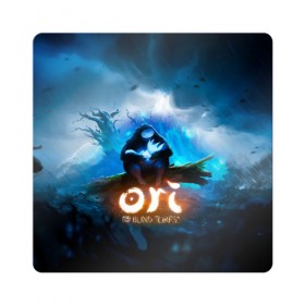 Магнит виниловый Квадрат с принтом Ori - And The Will Of The Wisp в городе Новоалтайск, полимерный материал с магнитным слоем | размер 9*9 см, закругленные углы | microsoft studios | moon studios | ori | ori and the blind forest | unity | лес | луна | нибела | ночной лес | ночь | ори | платформер | сова