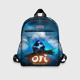 Детский рюкзак 3D с принтом Ori - And The Will Of The Wisp в городе Новоалтайск, 100% полиэстер | лямки с регулируемой длиной, сверху петелька, чтобы рюкзак можно было повесить на вешалку. Основное отделение закрывается на молнию, как и внешний карман. Внутри дополнительный карман. По бокам два дополнительных кармашка | microsoft studios | moon studios | ori | ori and the blind forest | unity | лес | луна | нибела | ночной лес | ночь | ори | платформер | сова