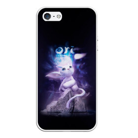 Чехол для iPhone 5/5S матовый с принтом Ori - And The Will Of The Wisp в городе Новоалтайск, Силикон | Область печати: задняя сторона чехла, без боковых панелей | microsoft studios | moon studios | ori | ori and the blind forest | unity | лес | луна | нибела | ночной лес | ночь | ори | платформер | сова