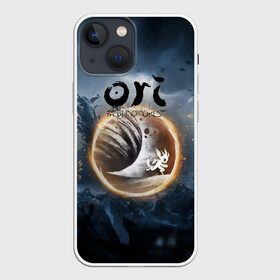 Чехол для iPhone 13 mini с принтом Ori   And The Will Of The Wisp в городе Новоалтайск,  |  | Тематика изображения на принте: microsoft studios | moon studios | ori | ori and the blind forest | unity | лес | луна | нибела | ночной лес | ночь | ори | платформер | сова