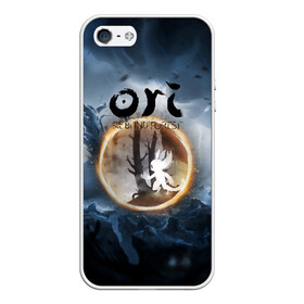 Чехол для iPhone 5/5S матовый Ori - And The Will Of The Wisp: в городе Новоалтайск, Силикон | Область печати: задняя сторона чехла, без боковых панелей | microsoft studios | moon studios | ori | ori and the blind forest | unity | лес | луна | нибела | ночной лес | ночь | ори | платформер | сова