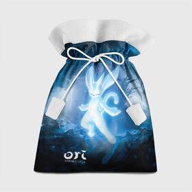 Подарочный 3D мешок с принтом Ori - And The Will Of The Wisp в городе Новоалтайск, 100% полиэстер | Размер: 29*39 см | microsoft studios | moon studios | ori | ori and the blind forest | unity | лес | луна | нибела | ночной лес | ночь | ори | платформер | сова
