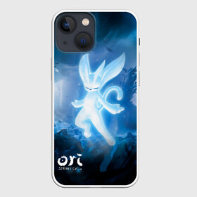 Чехол для iPhone 13 mini с принтом Ori   And The Will Of The Wisp в городе Новоалтайск,  |  | Тематика изображения на принте: microsoft studios | moon studios | ori | ori and the blind forest | unity | лес | луна | нибела | ночной лес | ночь | ори | платформер | сова