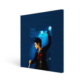 Холст квадратный с принтом The Cranberries в городе Новоалтайск, 100% ПВХ |  | alternative | cranbarries | cranberies | cranberis | cranberries | crenberies | crenberries | dolores oriordan | post rock | soft rock | долорес ориордан | кренберис | пост рок | рок | хеви