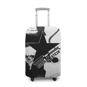 Чехол для чемодана 3D с принтом Rammstein в городе Новоалтайск, 86% полиэфир, 14% спандекс | двустороннее нанесение принта, прорези для ручек и колес | du hast | heavy | herzeleid | metal | mutter | rammstein | reise | rosenrot | sehnsucht | till lindemann | группа | метал | рамштайн | рок | тилль линдеманн | хард