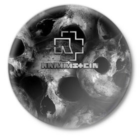 Значок с принтом Rammstein в городе Новоалтайск,  металл | круглая форма, металлическая застежка в виде булавки | du hast | heavy | herzeleid | metal | mutter | rammstein | reise | rosenrot | sehnsucht | till lindemann | группа | метал | рамштайн | рок | тилль линдеманн | хард