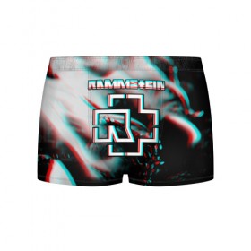 Мужские трусы 3D с принтом RAMMSTEIN в городе Новоалтайск, 50% хлопок, 50% полиэстер | классическая посадка, на поясе мягкая тканевая резинка | lindemann | rammstein | рамштайн | тилль линдеманн