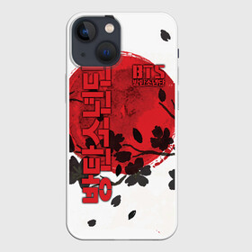 Чехол для iPhone 13 mini с принтом BTS в городе Новоалтайск,  |  | bangtan | bighit | boy | fake love | j hope | jimin | jin | jungkook | korea | kpop | live | luv | mic drop | rm | suga | v | with | бтс | кей | поп