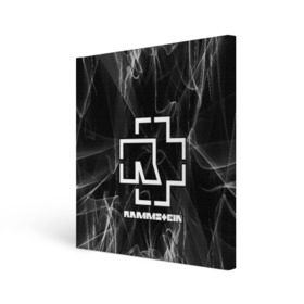 Холст квадратный с принтом RAMMSTEIN в городе Новоалтайск, 100% ПВХ |  | lindemann | rammstein | рамштайн | тилль линдеманн